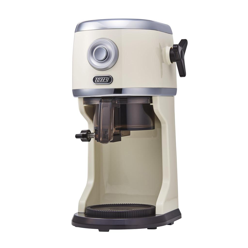 Compact Electric Fluffy Shaved Ice Maker Authentic Shaved Frozen Half Mixed Milk Ice Cup Included [Toffy] K-IS14 [2025 Model] Ice, Fruit, Ice, Ice,