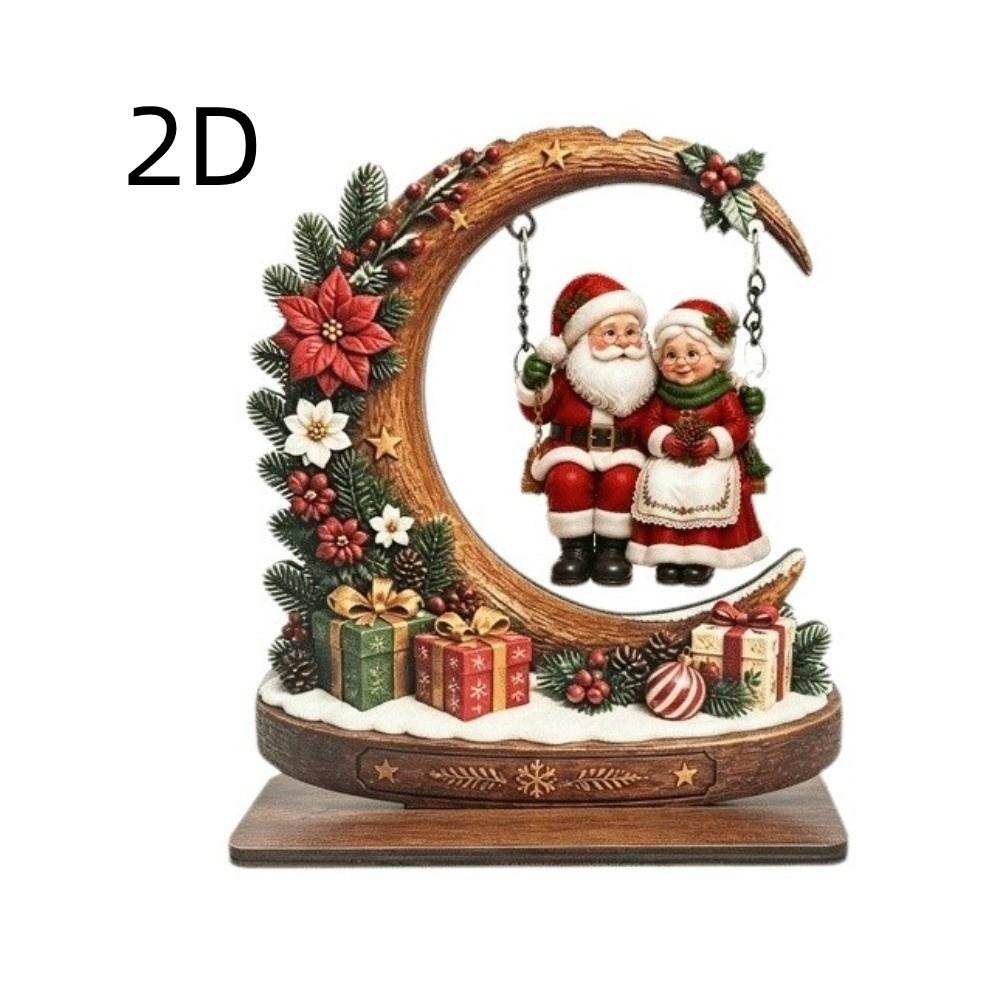 Snowman Deer Christmas Ornaments Ghost Christmas Decoration Santa Claus Ornament  Indoor