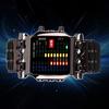 Watch Rectangle Adjustable Plastic Creative Number Matrix LED Digital Watch for Boys