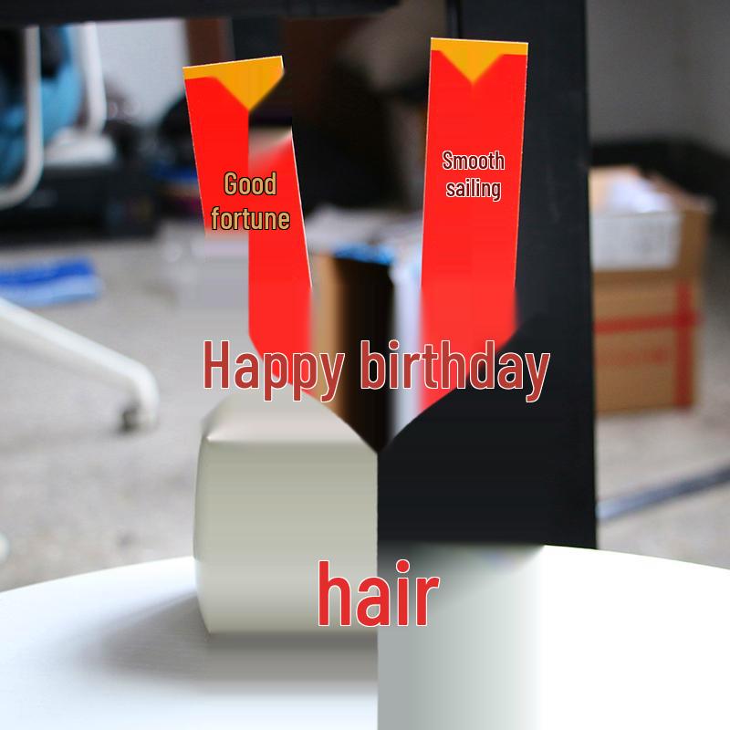 Father's Day Cake Topper: Healthy & Happy Birthday Dad Figurine