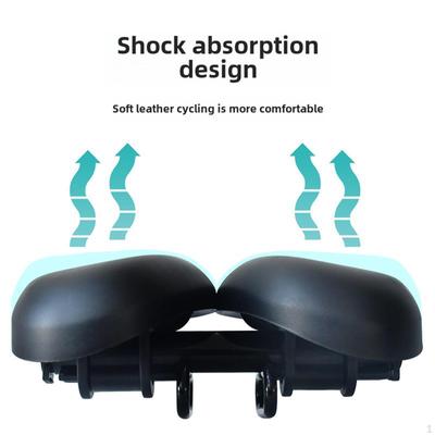 Bike Saddle Bicycle Seat Elastic Comfort Non Slip Soft Cushion for Sports Adults
