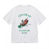 Women's Chill Vibes T-Shirt Mens Womens Tees Top Relaxing Chili Graphic 100% Cotton Oversize Tops
