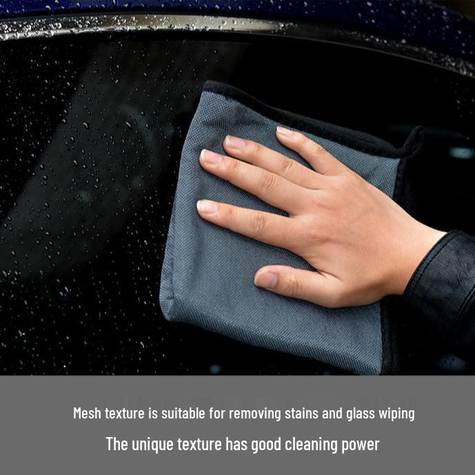 Mop Cloth Braided Microfiber Watermark-Free Replacement for Car & Multipurpose Cleaning