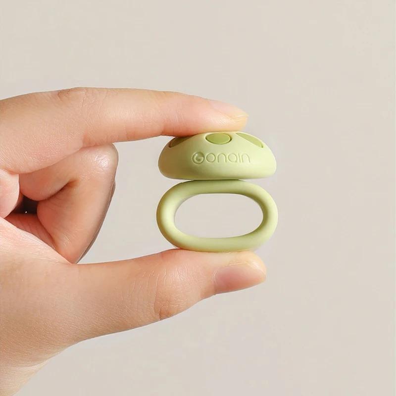 Door Knob Stopper Silicone Mute Door Handle Buffer Pad Non-Punch O-shaped Anti-Collision Protected Pad Wall Protector Plug