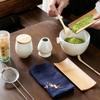9PCS Matcha Tea Set Whisk Japanese Matcha Tea Whisk Set Holder for Tea Lovers Tea-Making Tools Kitchen Accessories Ceramic Gift