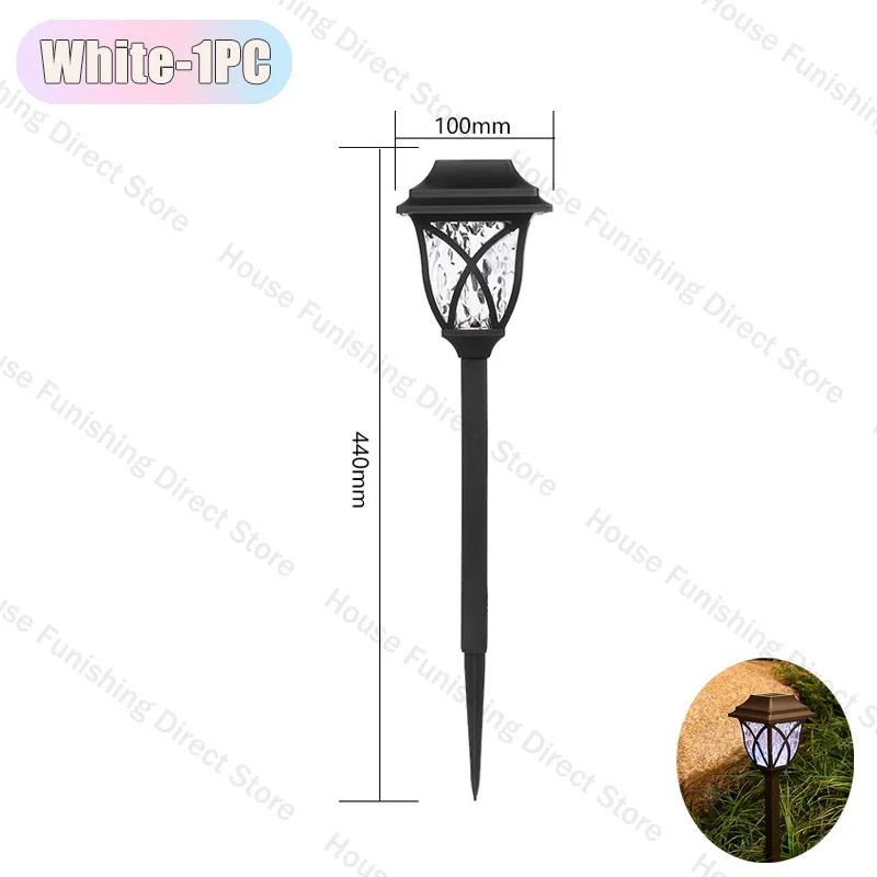 

Солнечные садовые дорожные фонари для улицы IP65 водонепроницаемые солнечные светодиодные лампы украшение для сада пешеходной дорожки дорожки подъездной дорожки патио двора газона