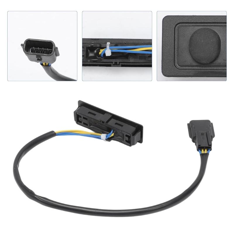 Omkopplare för bagagerumslucka Frigöringsknapp för bagagerumsluckan 25380-4EA1A för Qashqai J11 bilbagagedäckslockets kontrollknapp