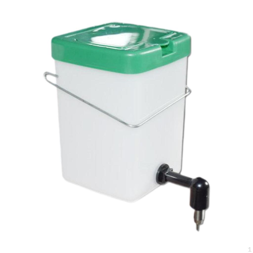 Automatic Bunny Drinker Drinking Bowl Easy To Clean with Lid Can Be Hung Water Dispenser Pet