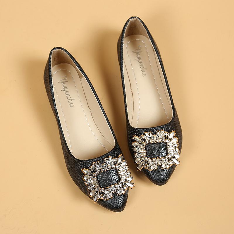 Fashion New Non-slip Hot Sell Women's Walking Shoes Spring/autumn Pointed Toe Shallow Mouth Sexy Comfortable Casual Work Shoes