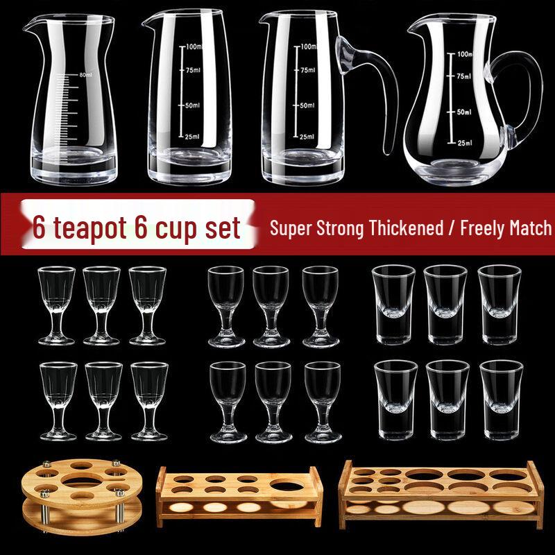 Handmade Glass Decanter & Wine Dispenser Set
