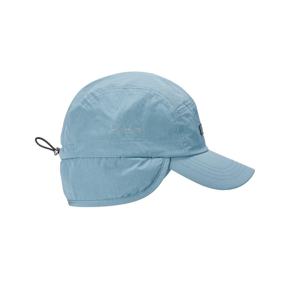 BROMPTON LONDON Earflap Camp Cap - Blue (P255Aha110)