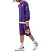 Nike Nba Los Angeles Lakers Courtside Fleece Loose Fit Sweatshirt DN4707-504