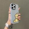 Patterned Matte Frosted Skin Feel Casing PC+TPU 2in1 Tired Dog Printed Protective Cover Soft Back Case