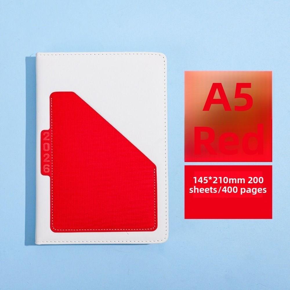 Wear-resistant 2026 Schedule Planner Notepad English 365 Days Efficiency Notebook  Office Supplies