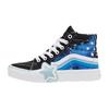 Sk8 High Top Kids Skate Shoes Kids Sneaker Black Blue VN000BVMY61
