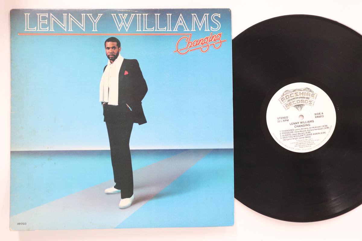 

LP Record LENNY WILLIAMS - Changing XR9513 Rocshire Record 1984 US Soul/Funk Used