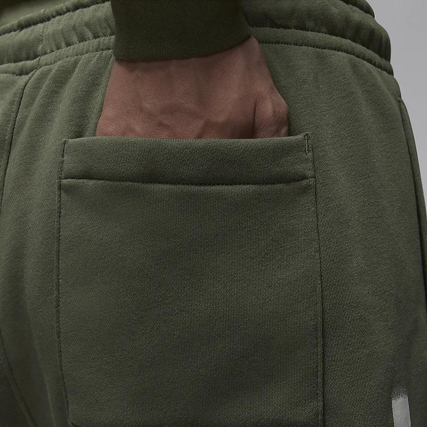 Jordan MVP FW24 Lace Letter Versatile Casual Pants Men Pants Dark-Olive-Green FV7230-222