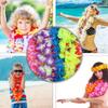 10Pcs Torpil Hawaiian Artificial Flower Necklace Aloha Luau Hawaii Theme Party Garland Summer Beach Wedding Birthday Party Decor