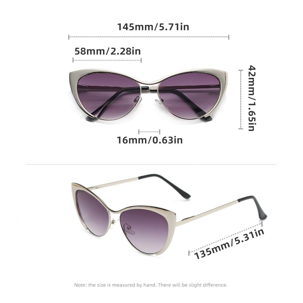 WIMN Polarized Triangle Sunglasses for Women Fashion Sexy Women's Sun Glasses Small Metal Frame Eyewear Design Leisure Glasses
