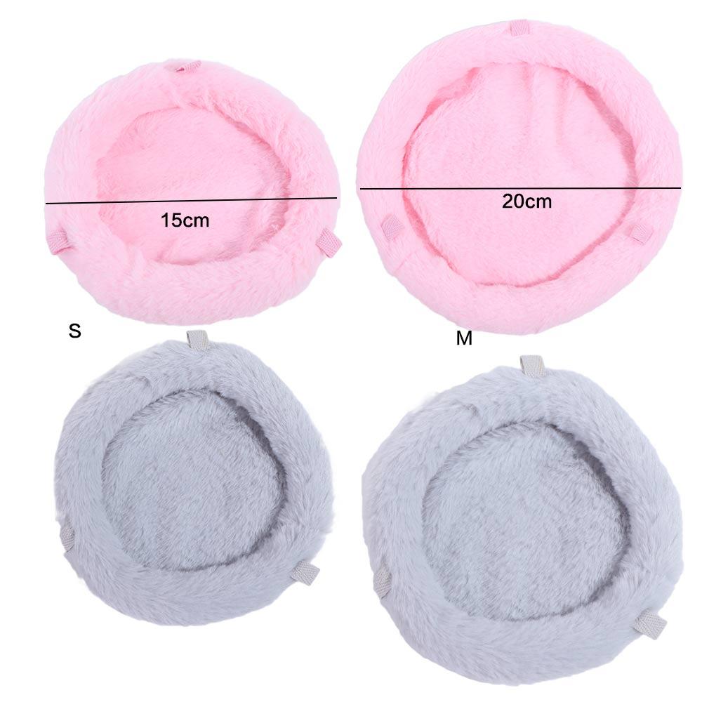 Hanging Bird Plush House Soft Bird Sleeping Bed For Parrots Budgie Lovebird Conure