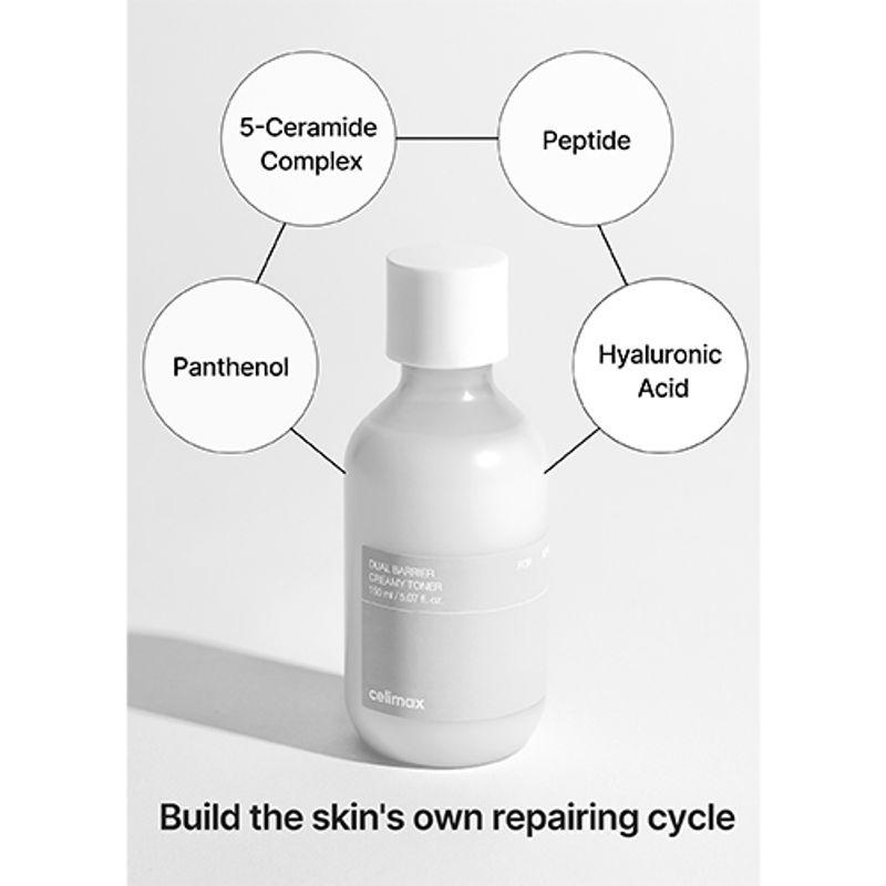 [celimax] *renewal* Dual Barrier Creamy Toner 150ml