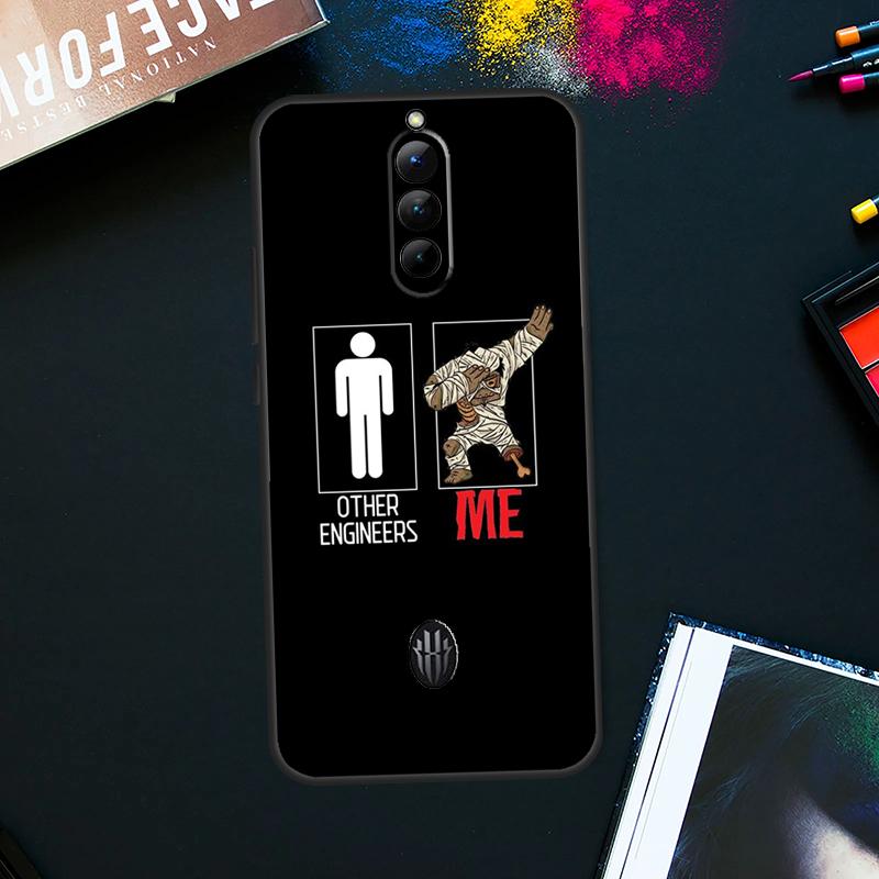 I M An Engineer I M Good At Maths Case For ZTE Nubia Red Magic 8 8S Pro Plus RedMagic 9 Pro Plus 6 7 6S 7S Pro 5S 6R 5G Cover