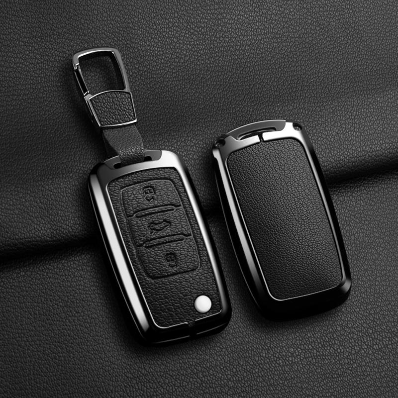 Suitable for Volkswagen Polo Tiguan Passat B5 B6 B7 Golf 4 5 6 MK6 Jetta Lavida Skoda Octavia Keycase, Car Key Protection Shell