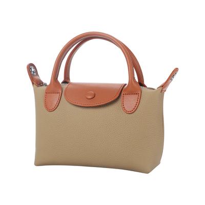 Women's New Single Shoulder Bag, Korean Edition, Trendy and High Quality Dumpling Bag, Unique Genuine Leather Handheld Crossbody Bag