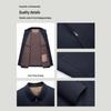 Men's Executive Wool-Blend Cotton-Padded Jacket - 2025 Autumn/Winter Business Casual Coat