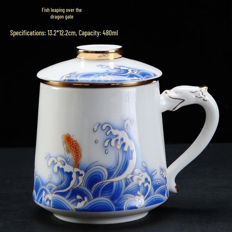 Shangqi Ceramic Tea Infuser Separation Cup