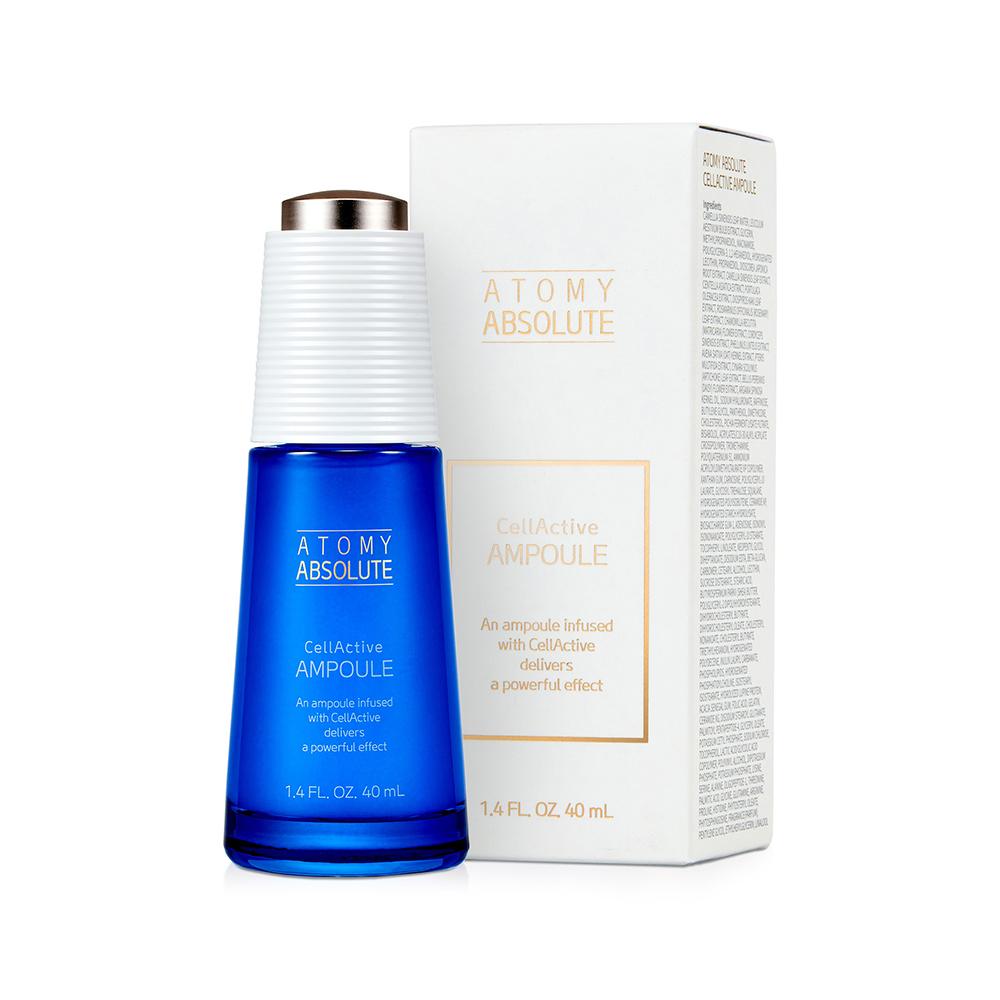 Atomy Absolute Selective Korean Skincare Set (Toner, Ampoule, Serum, Lotion, Eye-Complex, Nutrition Cream), 6 In 1 Skincare Gift Set