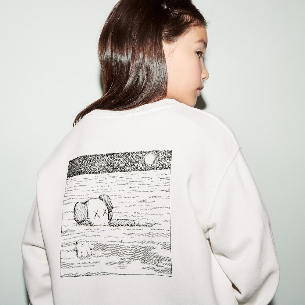 

UNIQLO JAPAN KIDS Толстовка с длинными рукавами и коровами