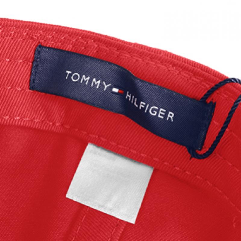 Tommy Hilfiger Logo Ballcap Apple Red 6941823 608