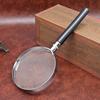 Senior Friendly Handheld Magnifying Glass Antislip Handle 5 Size Lens Option Perfect For Books Stamps Hobbies