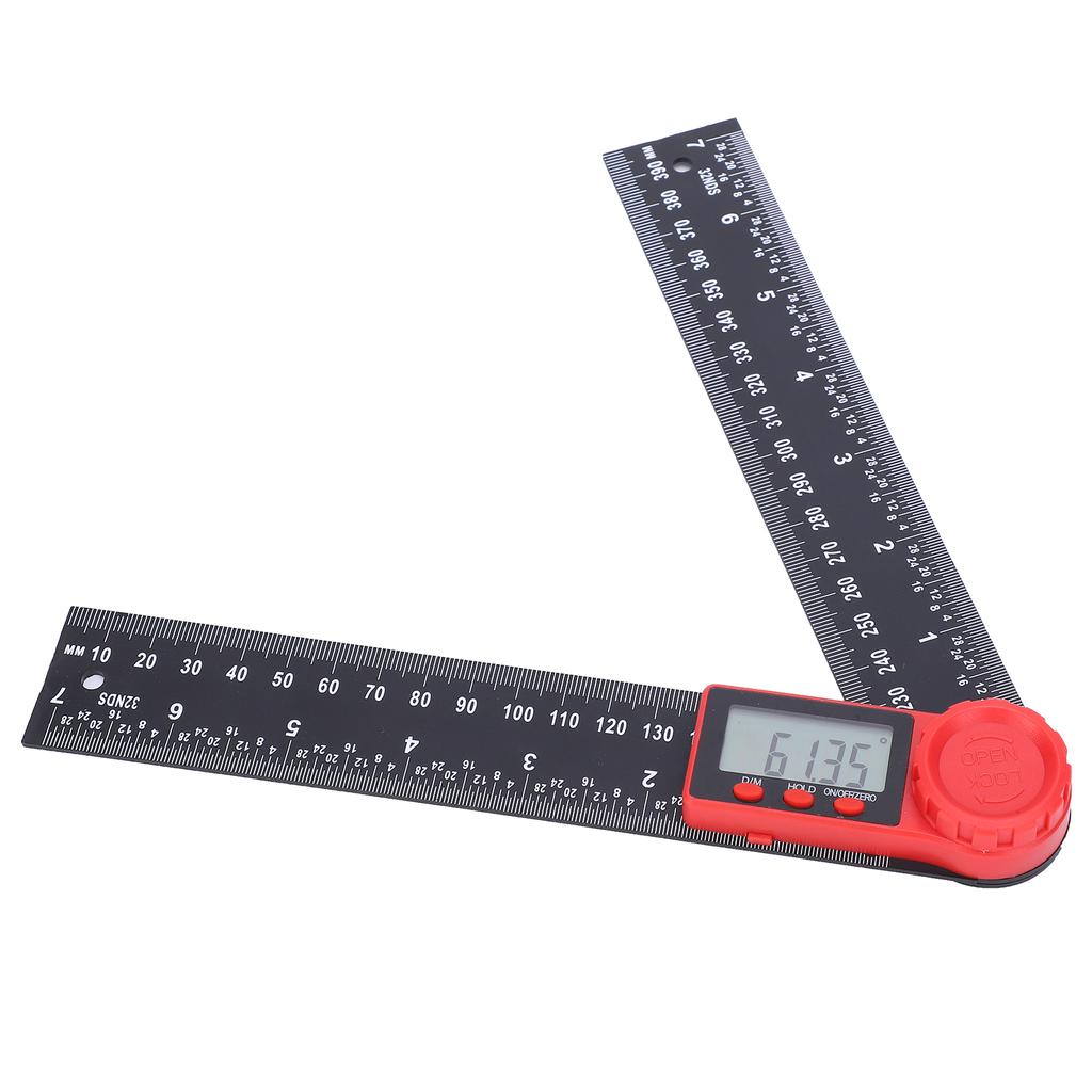 Electronic Digital Angle Ruler 360 Degree Protractor Ruler Angle Length Measuring Tool