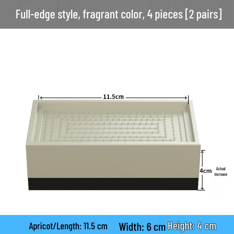 "Non-Slip Furniture Leg Pads: Height-Boosting Support for Tables & Sofas"