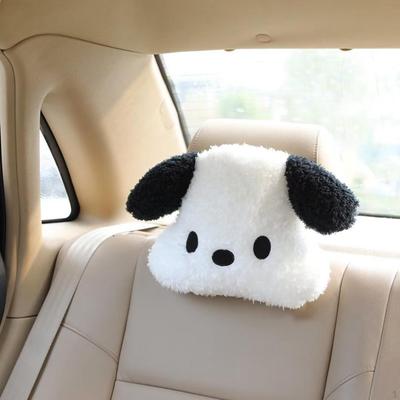 Automobile Headrest Decorations Cute Cartoon Car Accessories Soft Breathable Creativity Comfortable