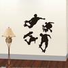 Creative Wall Stickers Living Room Bedroom Decoration Painting Skateboarding Cool Boy