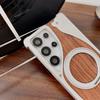 Samsung S25 Ultra Walnut Wood Magnetic Stand Case