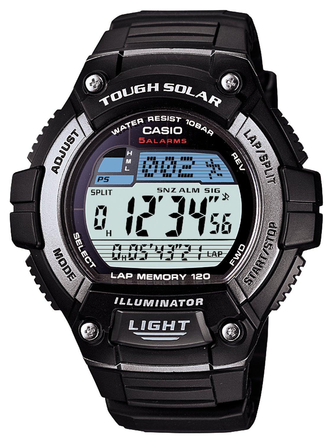 

Casio Standard Black Watch (STANDARD) W-S220-1AJF Men s