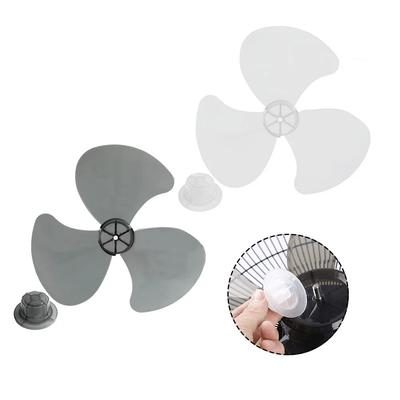 16palcová plastová náhradní lopatka ventilátoru s krytem matice pro stojanové a stolní ventilátory Lehká a nízkohlučná konstrukce