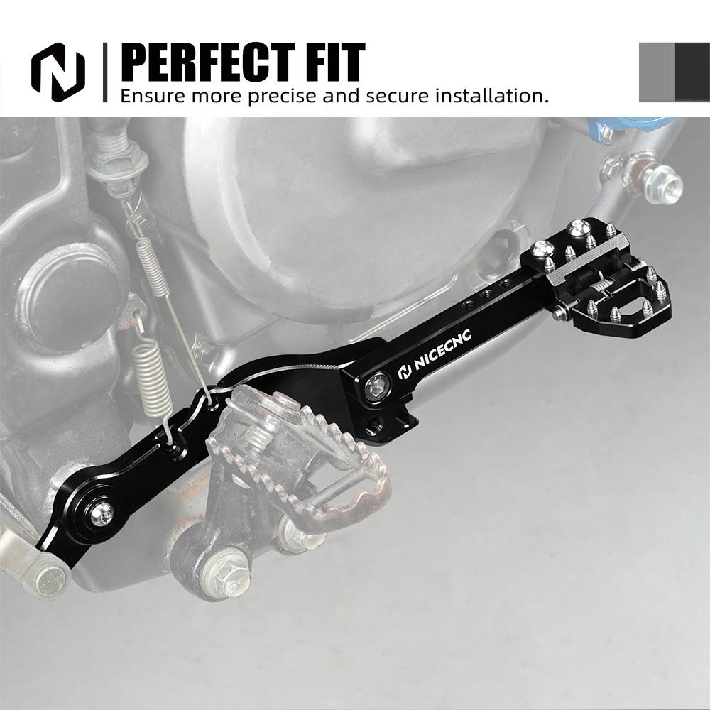 NICECNC For Suzuki DR650 DR 650 Multifunctional Rear Brake Pedal For Suzuki DR650 DR 650 1996-2025 2024 2023 2022 2021 2020 2019