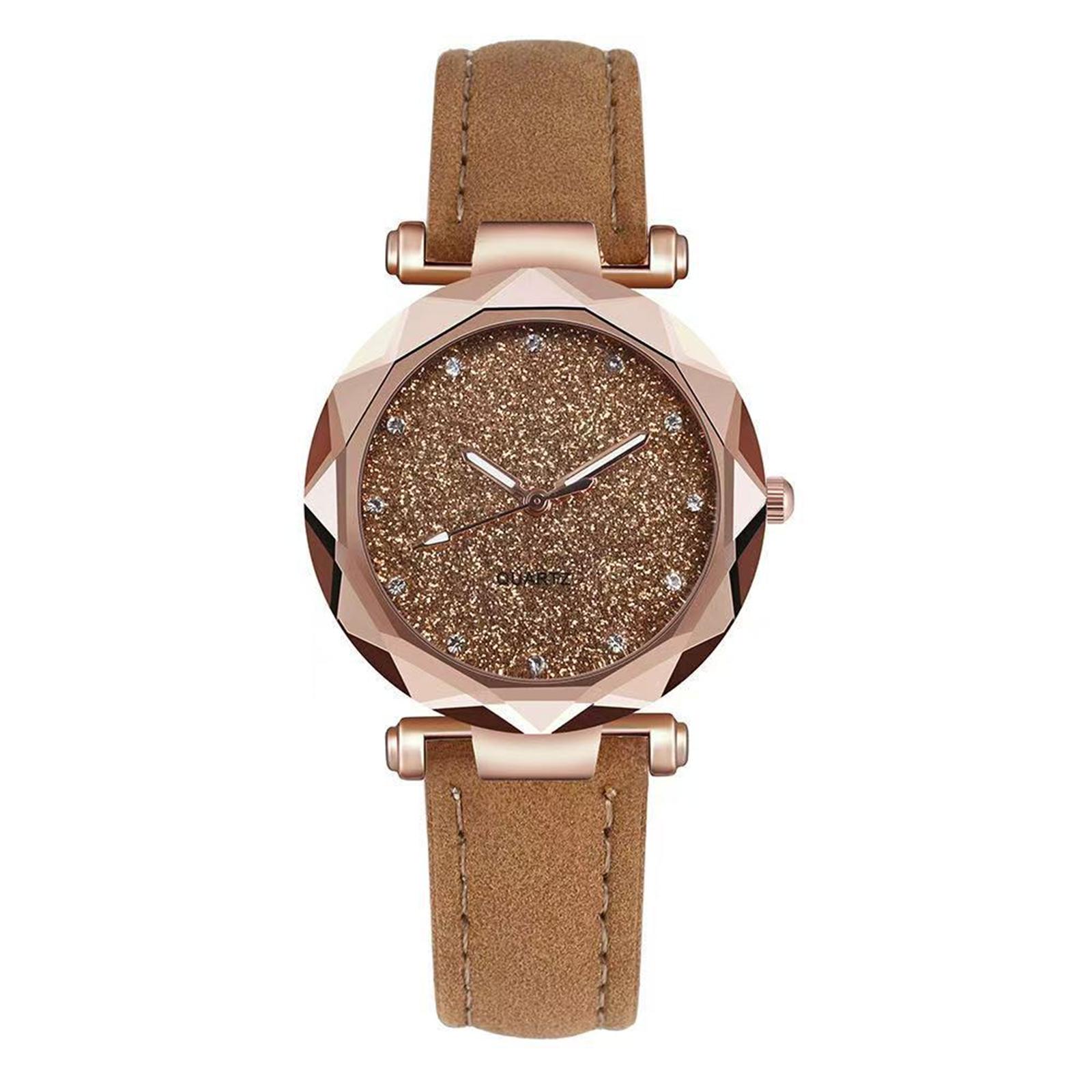 

Women Fashion Leather Watch One Size