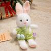 Cartoon Tulip Flower Dressed Rabbit Cute Bunny Plush Animals Toys Kawaii Soft Pillow Office Decor Baby Comfort Doll Kids Gift