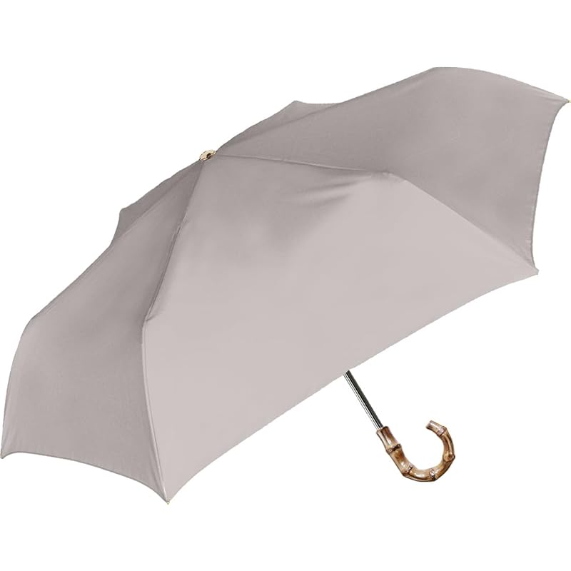 

Зонт Nakatani Natural Basic Folded для дождя или солнца, УФ-защита, бамбук, серый [924-048] Размер спицы в раскрытом виде: 55см Черное покрытие Обработка Ветрозащита