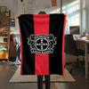1pc Bayer 04 Leverkusen Print Flannel Blanket, High quality Comfortable for All Seasons, Home Decor, Warmth and Comfort, Perfect for Christmas Gifts14