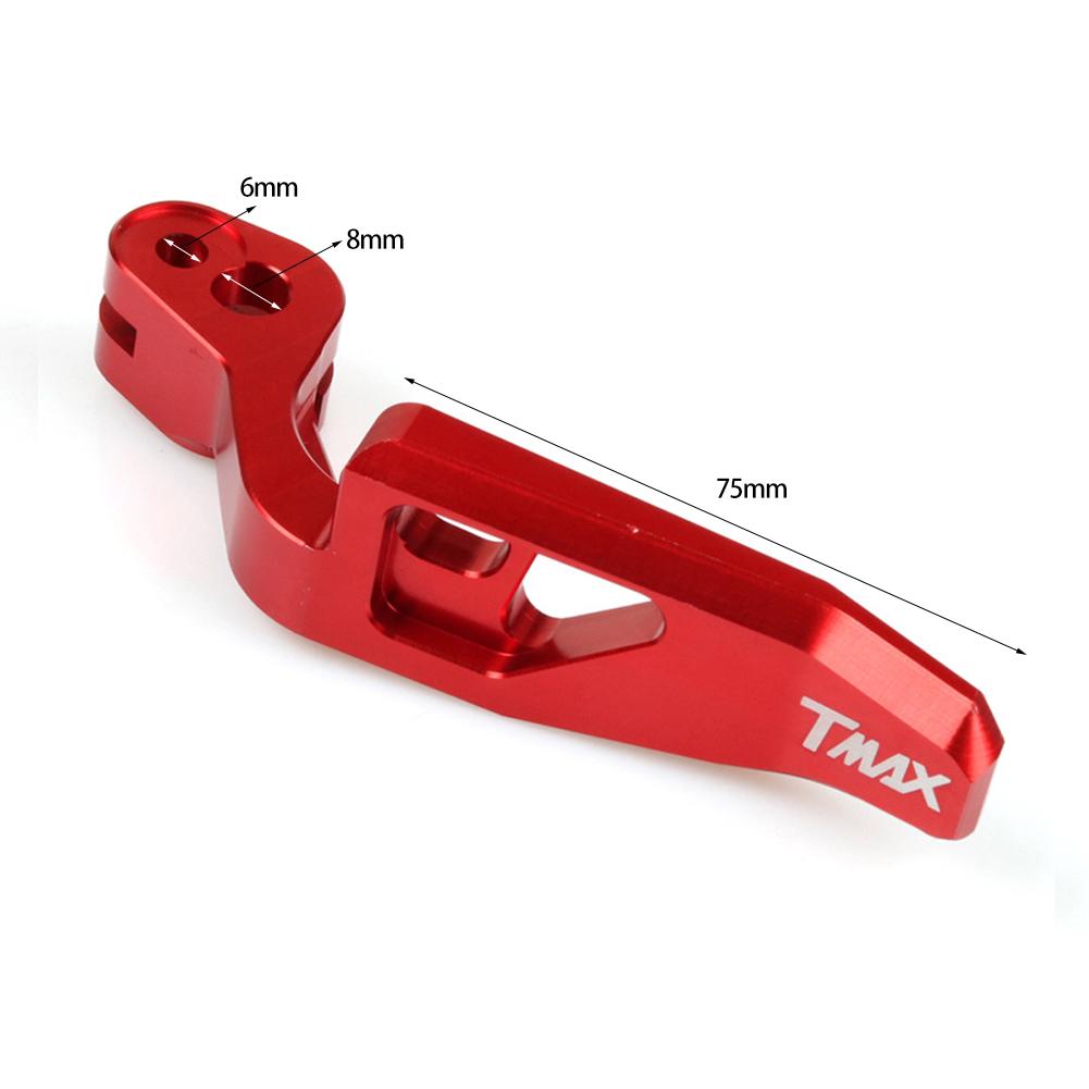 Pro yamaha TMAX 500 2008-2011 TMAX 530 2012 2013 2014 2015 2016 XP530 červená motocyklová hliníková páka parkovací brzdy jedna