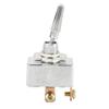 Heavy Duty SPST Rocker Toggle Switch Automotive Use Metal Design Suitable for Lights and Other Electrical Equipment