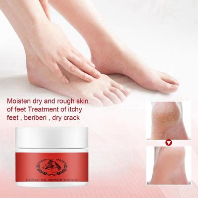 Equine Oil Foot Cream Anti Dryness and Chapping Moisturizing Cream Peeling Foot Cream Autumn and Winter Skin Repair