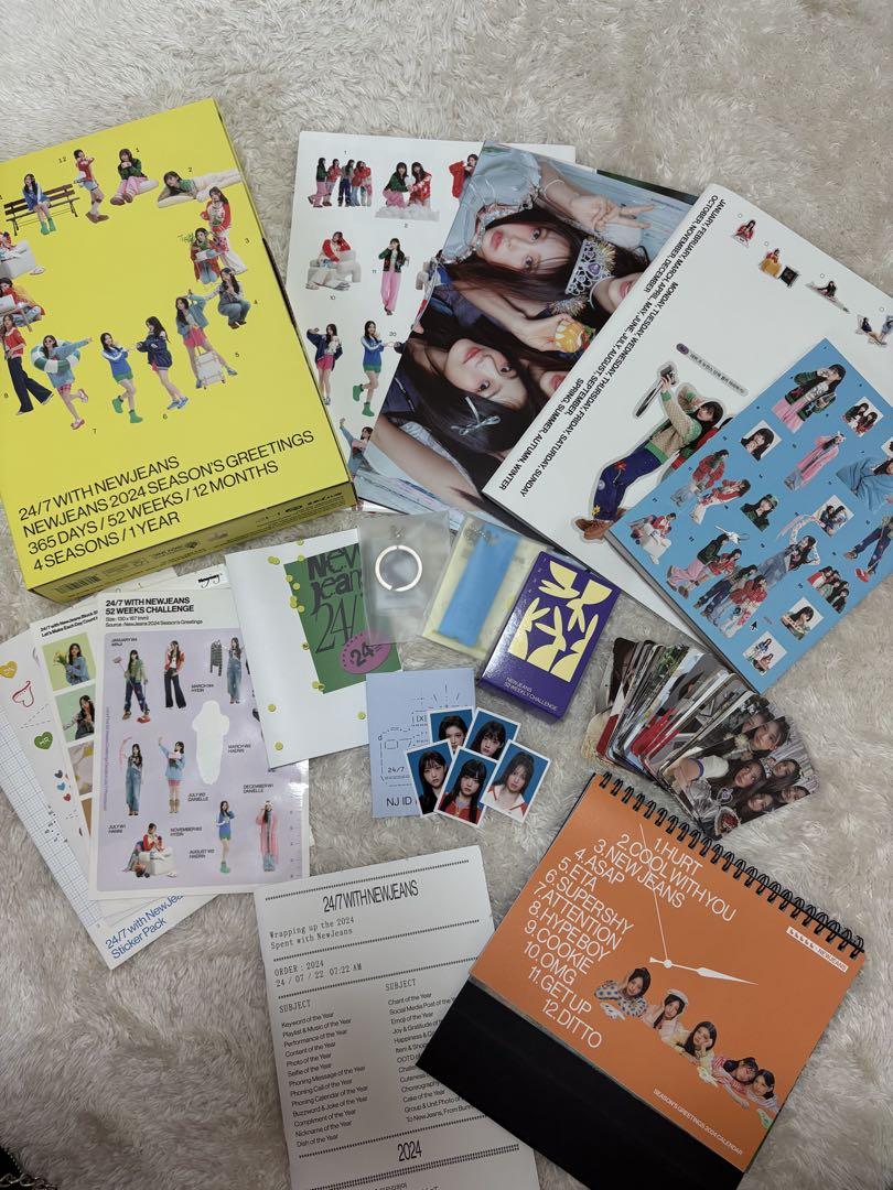 

[USED] new jeans 2024 season s greetings